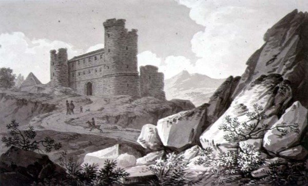 Esboços de paisagem de Joseph Francis Burrel