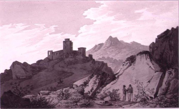 Esboços de paisagem de Joseph Francis Burrel