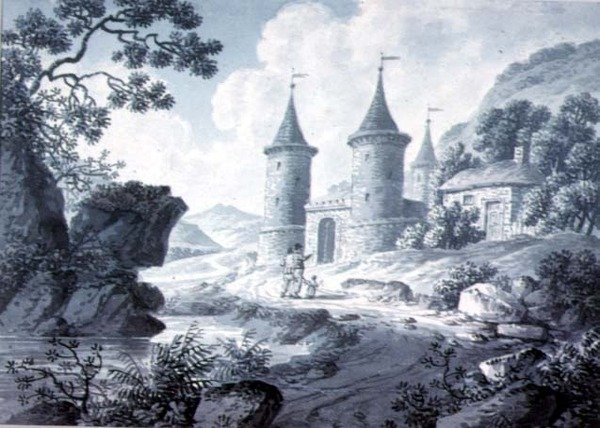 Esboços de paisagem de Joseph Francis Burrel