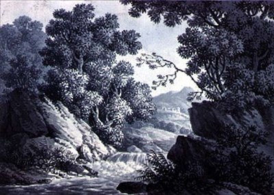 Esboços de paisagem de Joseph Francis Burrel