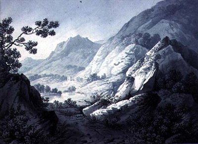 Esboços de paisagem de Joseph Francis Burrel