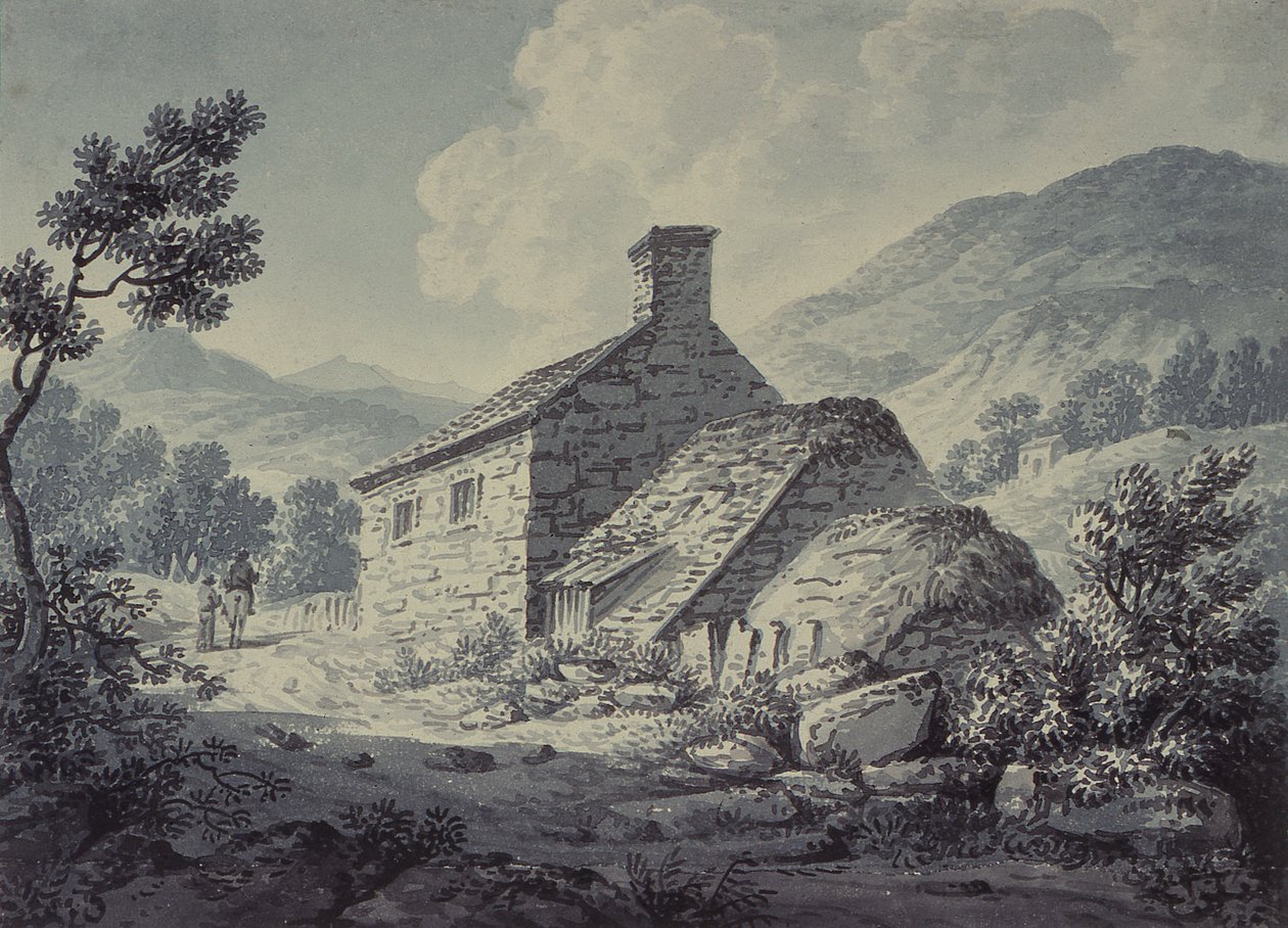 Esboços de paisagem de Joseph Francis Burrel