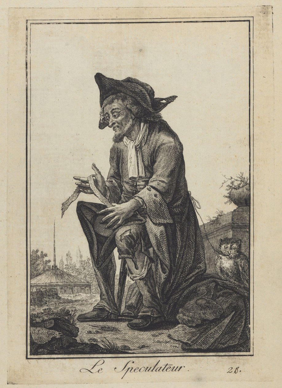 Le Speculateur O especulador, 1784 de Joseph Franz Goez von