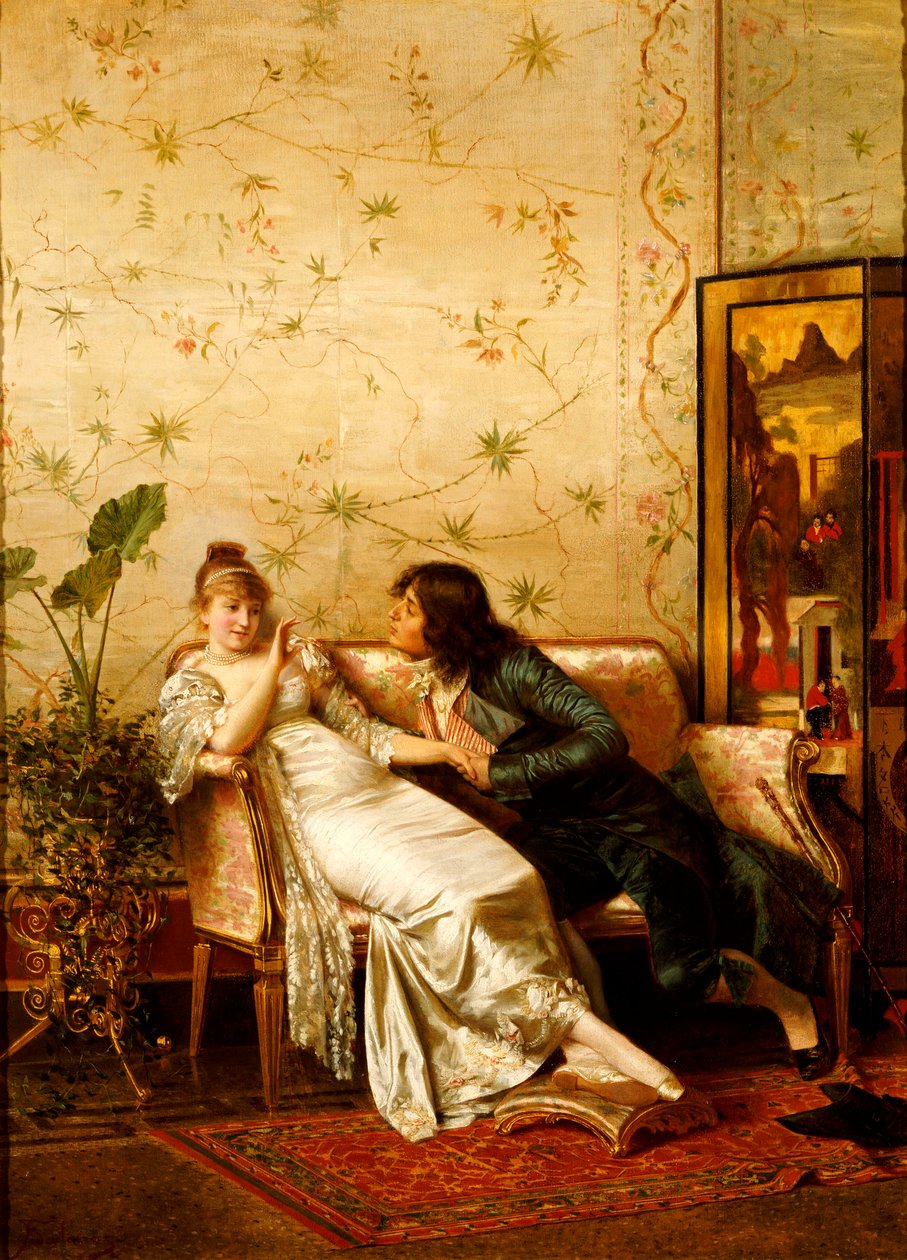 Um avanço amoroso de Joseph Frederick Charles Soulacroix