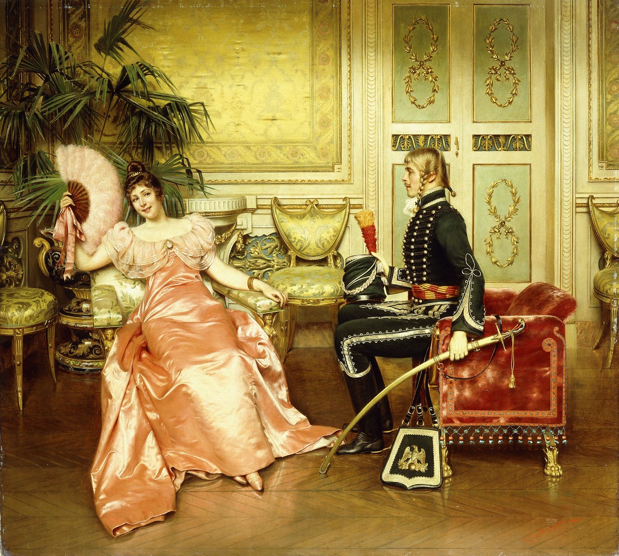 Flerte, de Joseph Frederick Charles Soulacroix