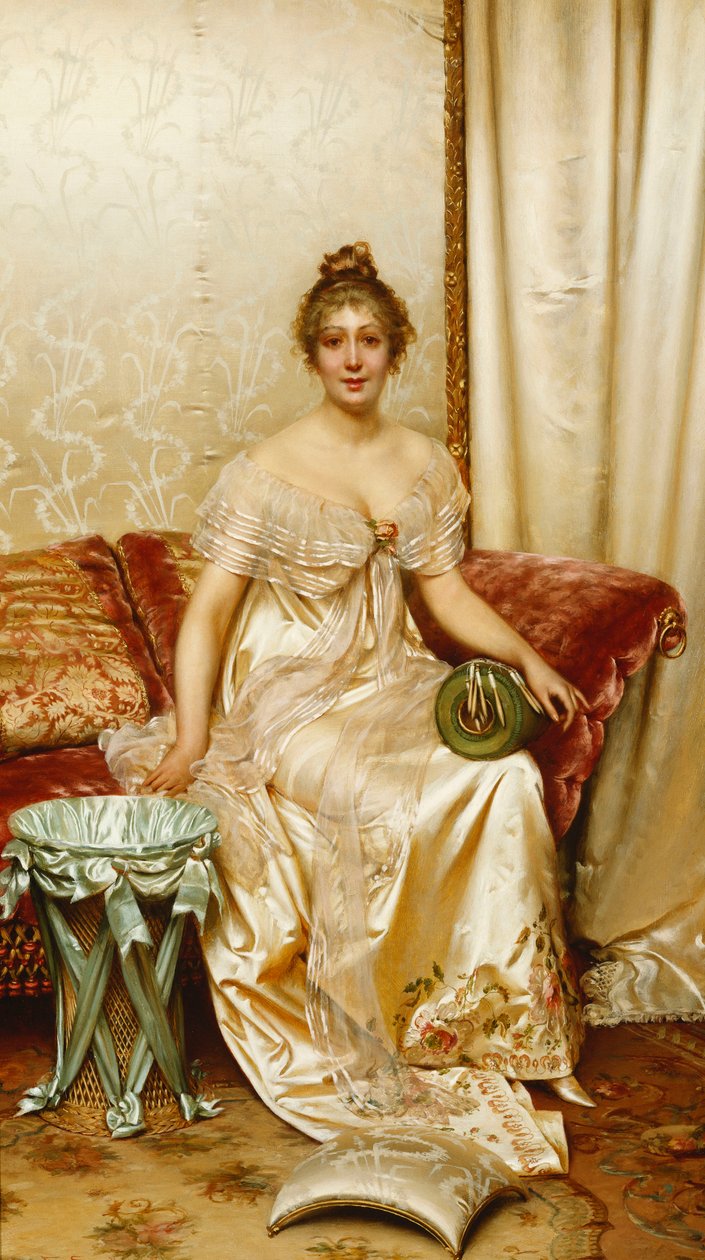 A Rosa Cetim, de Joseph Frederick Charles Soulacroix