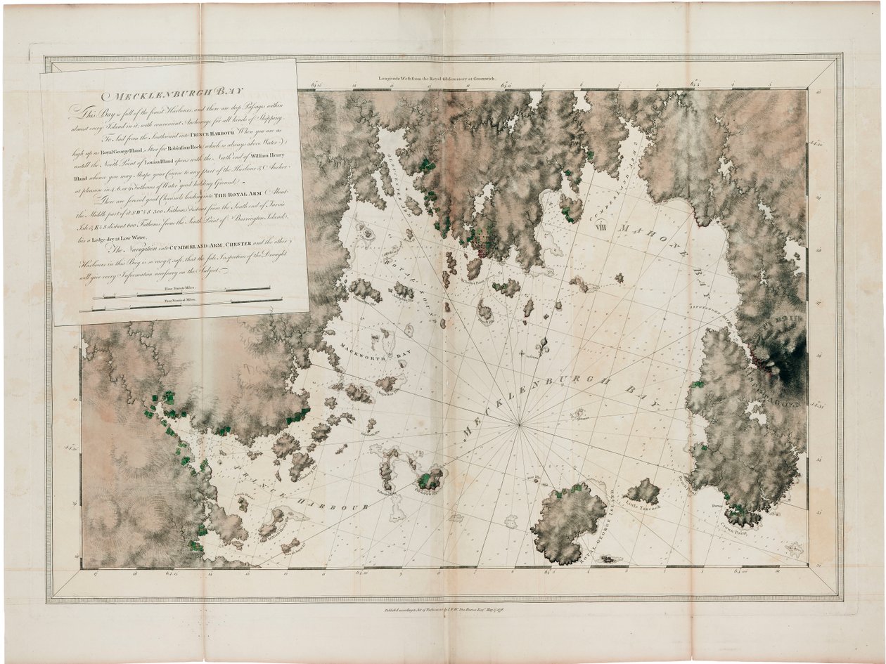 Baía de Mecklenburg de Joseph Frederick Wallet DesBarres