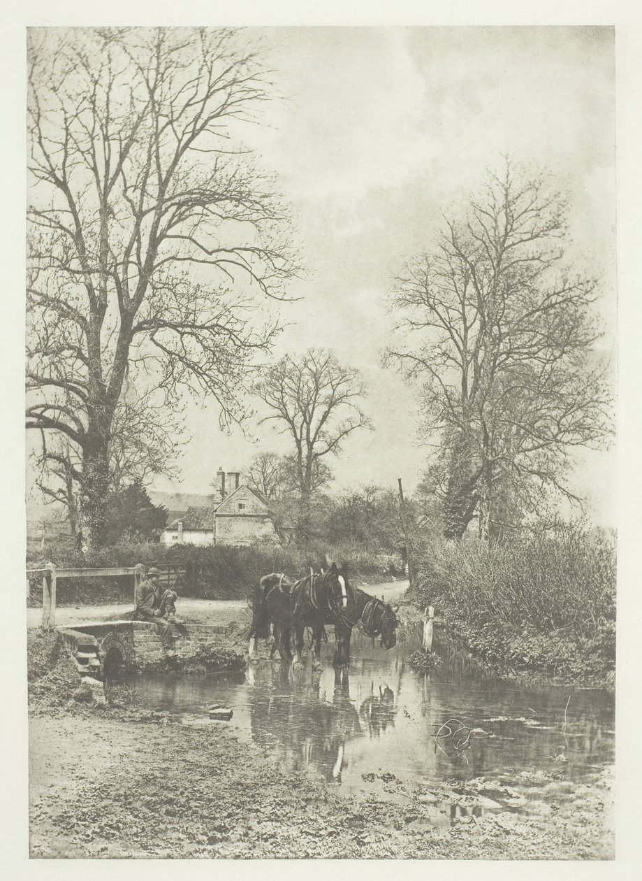 Sleepy Hollow, c. 1889, impresso em 1889. de Joseph Gale