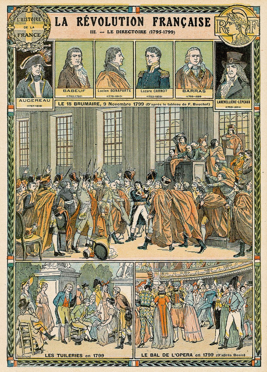 O Diretório, Revolução Francesa de Joseph Girard
