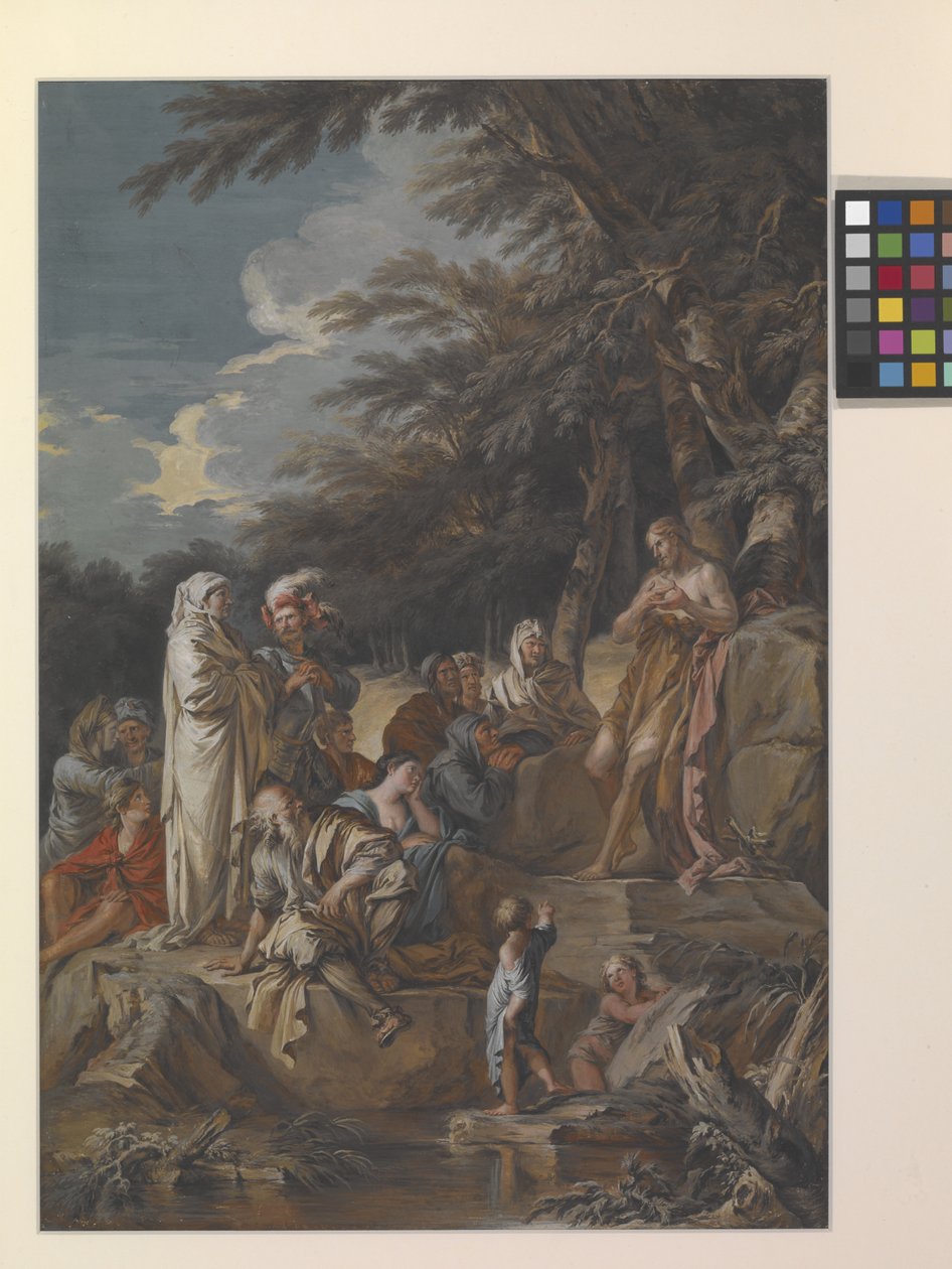 Pregação de São João no Deserto de Joseph Goupy