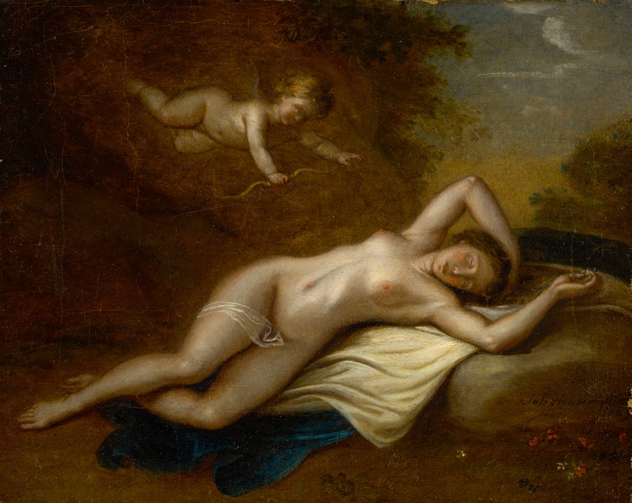 Vénus e Cupido de Joseph Hauber