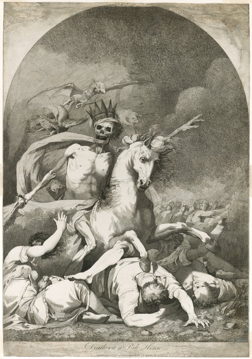 Morte num cavalo pálido de Joseph Haynes