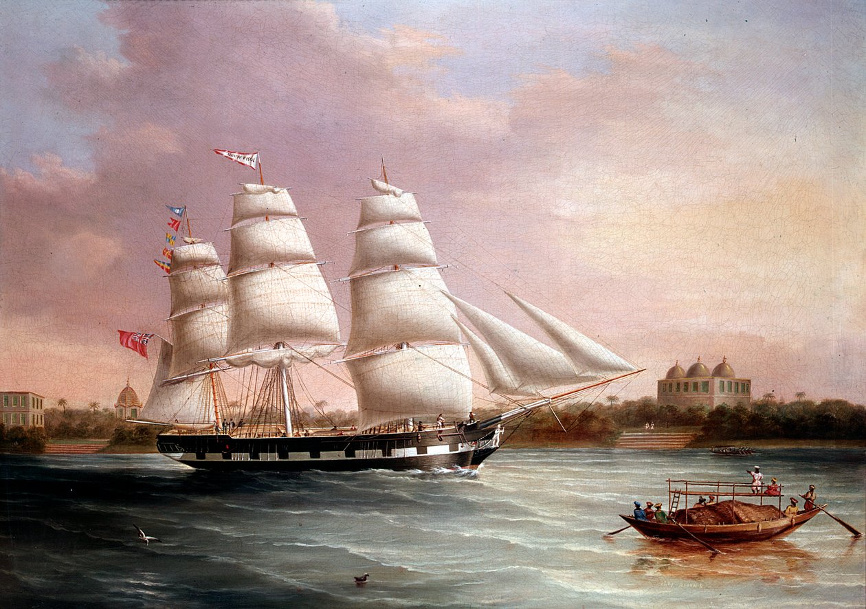 John Wood Approaching Bombay, c1850. de Joseph Heard
