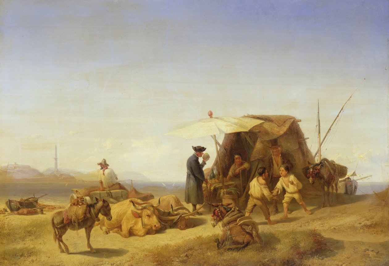 Paisagem na Itália de Joseph Heinrich Marr