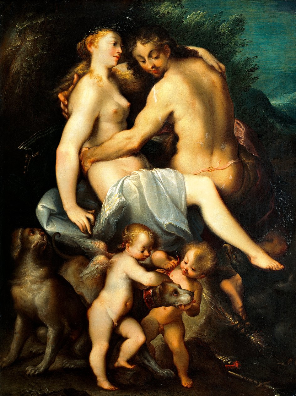 Vénus e Adónis de Joseph Heintz