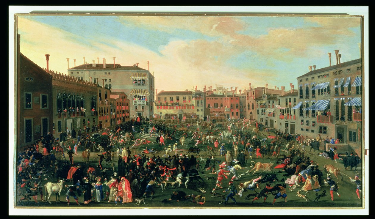 Festival dos Touros, Campo San Polo de Joseph Heintz der Jüngere