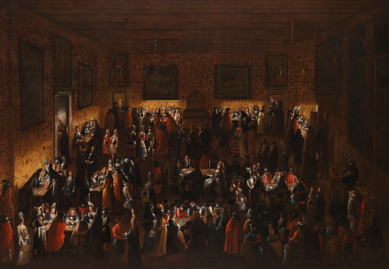 Bola Mascarada Reduzida, Meados do século XVII .. de Joseph Heintz der Jüngere