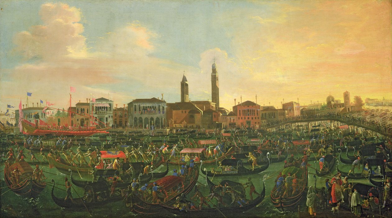Regata em Murano, 1648 de Joseph Heintz der Jüngere