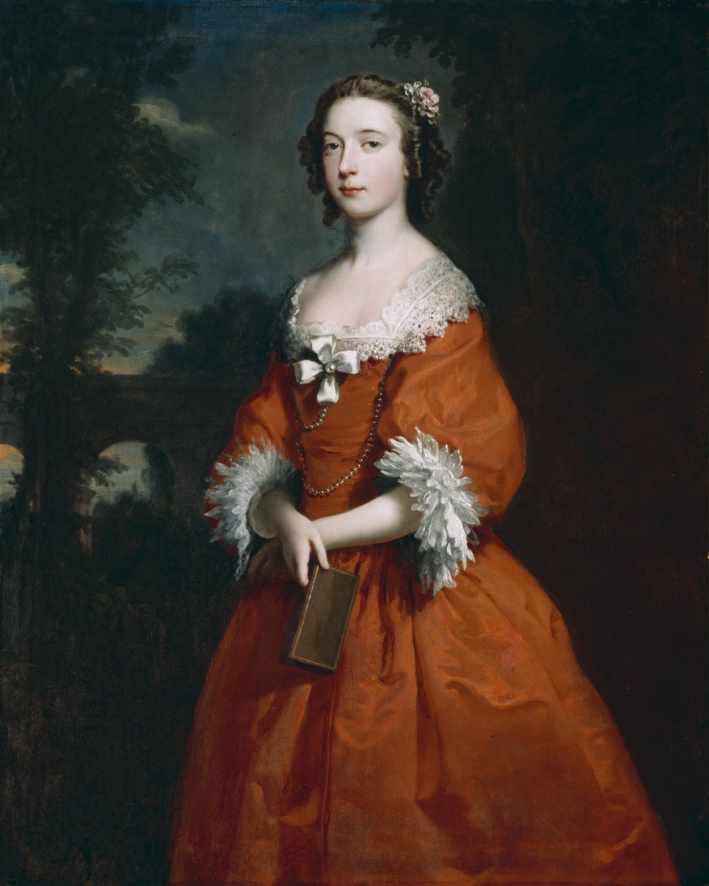 Miss Hamilton, c.1735-45 de Joseph Highmore