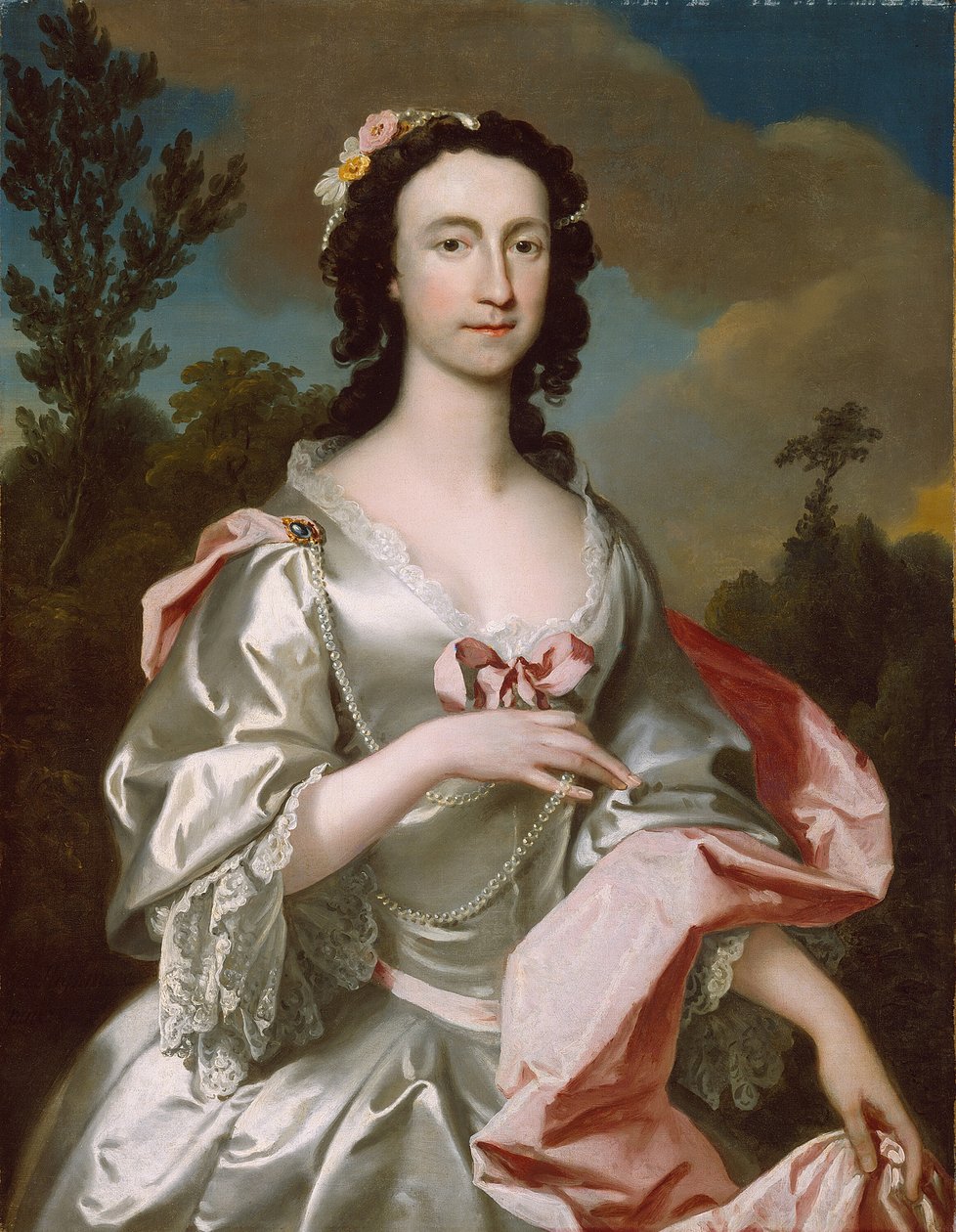 Sra. Freeman Flower, 1747. de Joseph Highmore