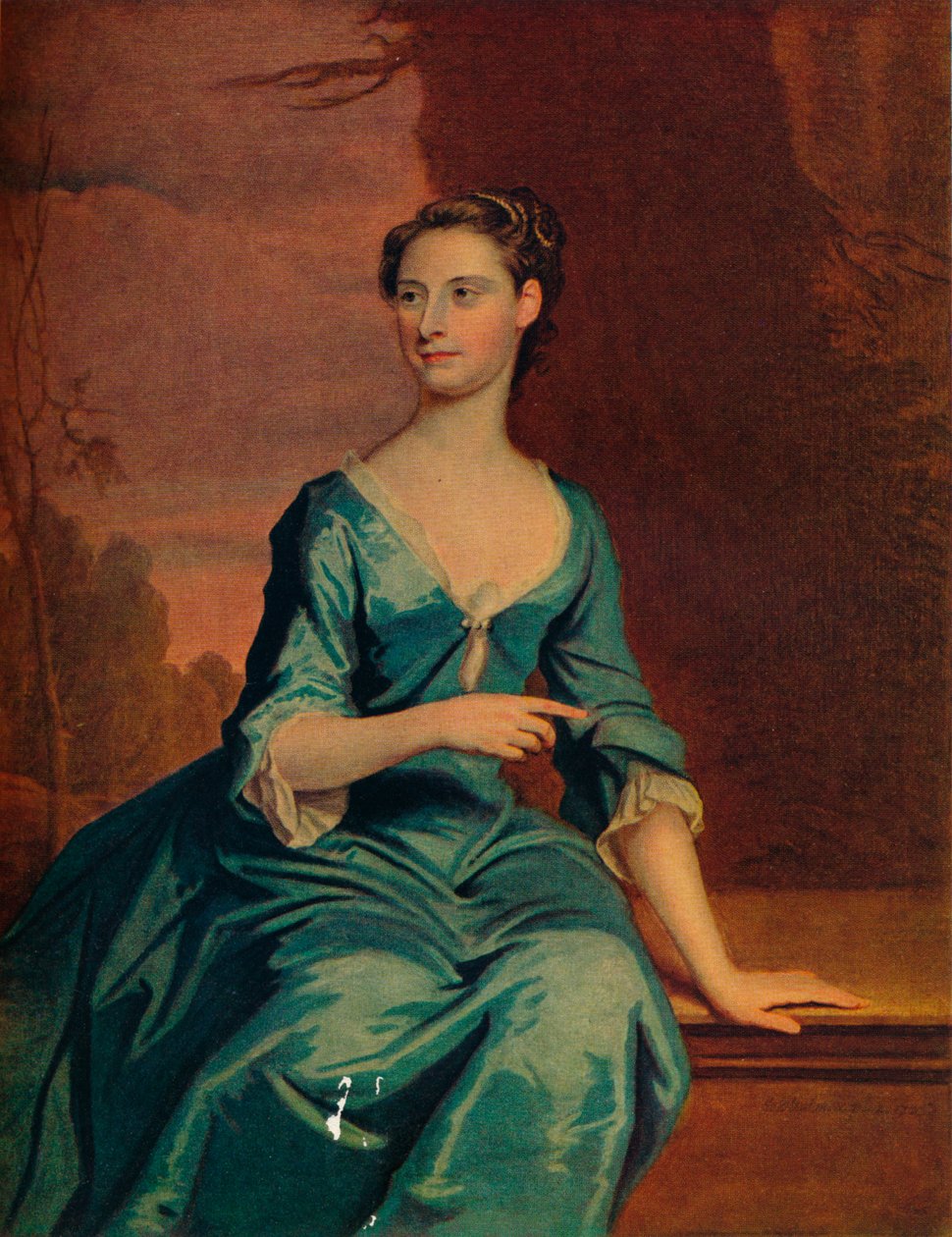Sra. Melancthon Strong Nee Sanders de Sanderstead, século XVIII de Joseph Highmore