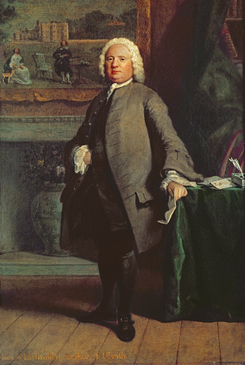 Retrato de Samuel Richardson (1689-1761) 1750 de Joseph Highmore