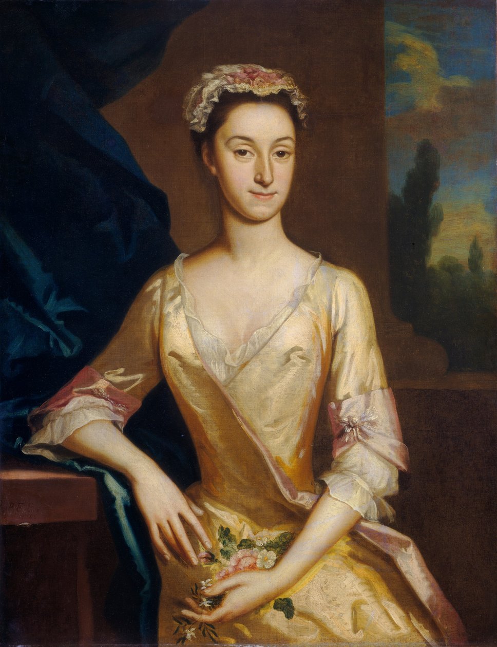 Retrato de uma dama de Joseph Highmore