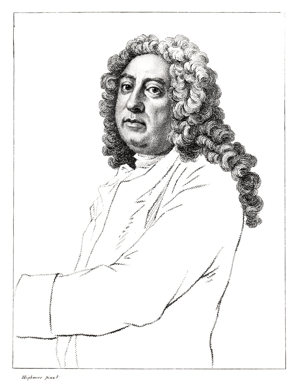 Sir James Thornhill (1676-1734) de Joseph Highmore