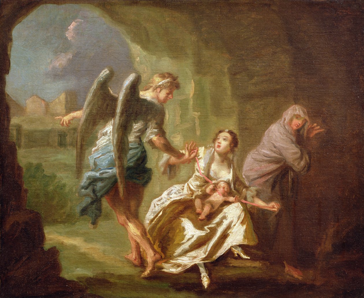 O Anjo da Misericórdia, c.1746 de Joseph Highmore