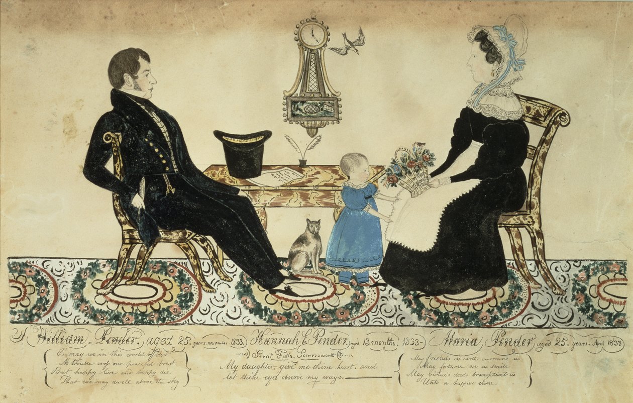 Família William Pender de Joseph Hilliard Davis