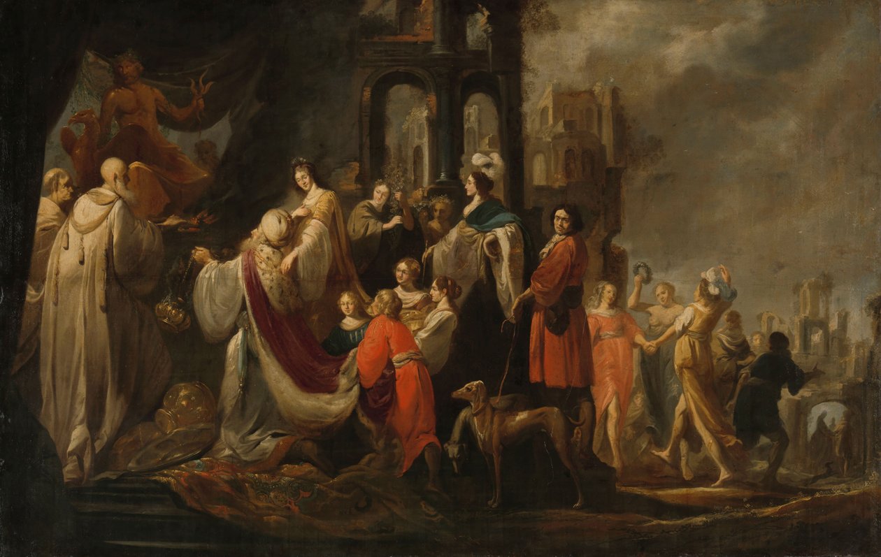 A Idolatria do Rei Salomão de Joseph Hogers