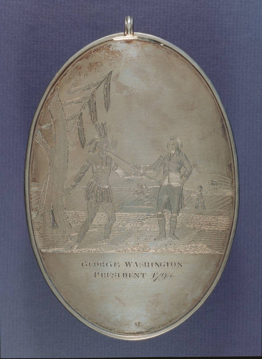 Medalha de Paz, 1793 (prata) de Joseph II Richardson