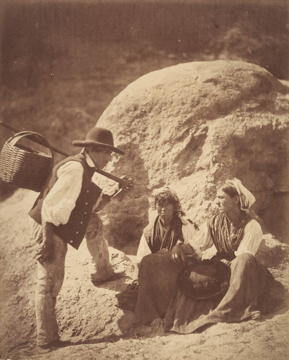 Camponeses do Alto Douro, 1856. de Joseph James Forrester