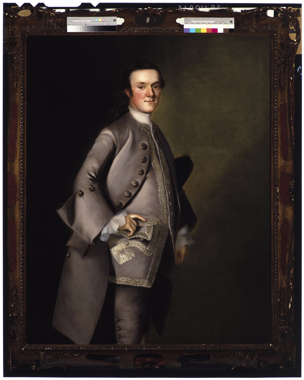 Retrato de Thomas Wentworth, 1761 de Joseph Jonathan Blackburn