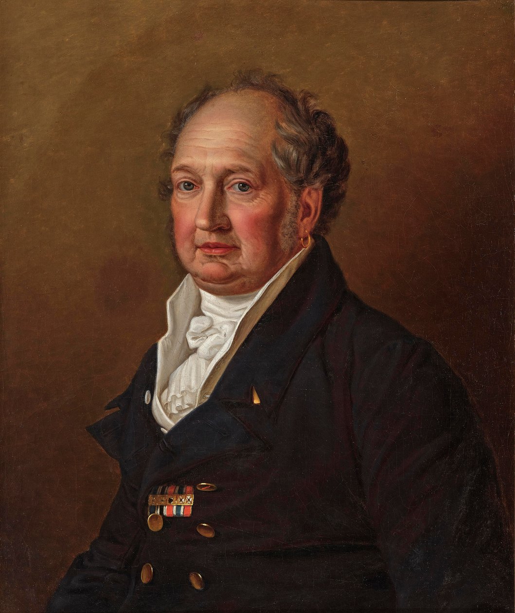 Retrato de Maximiliano IV Joseph, Eleitor da Baviera 1756-1825, 1823. de Joseph Carl Stieler