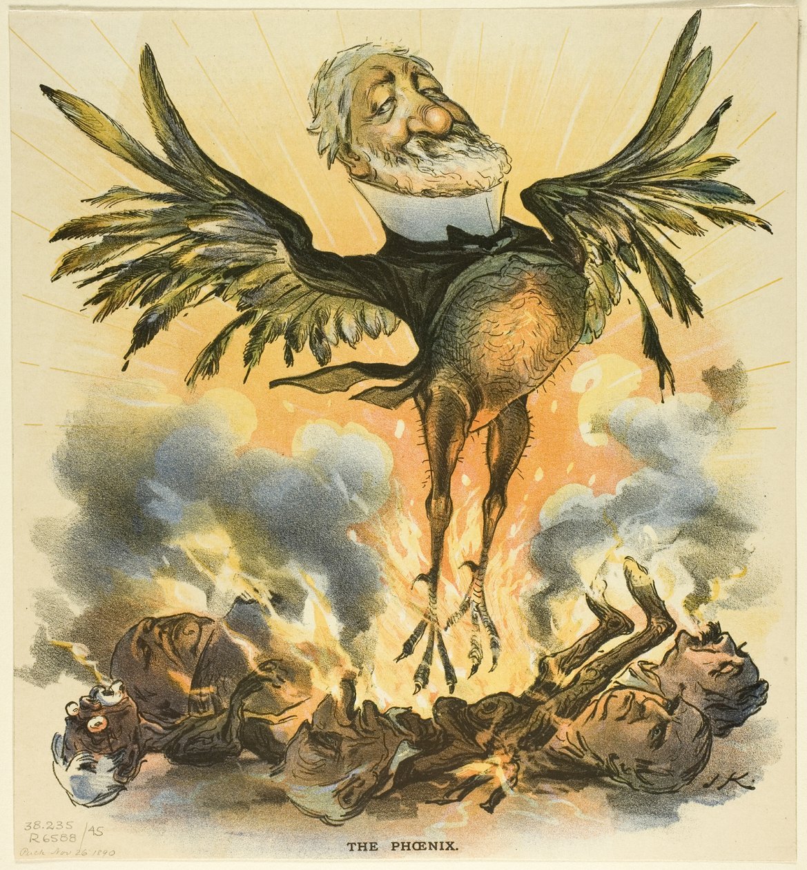 A Fénix, de Puck de Joseph Keppler