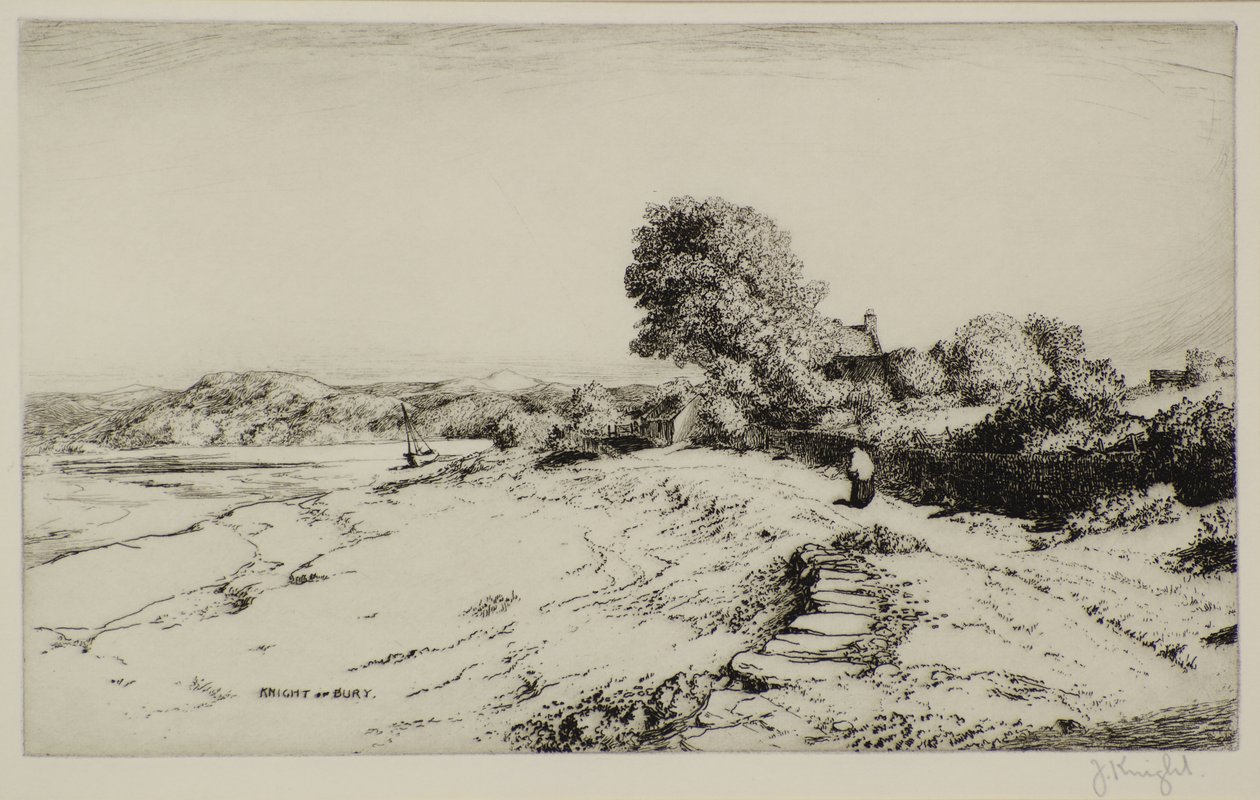 Um estuário galês de Joseph Knight