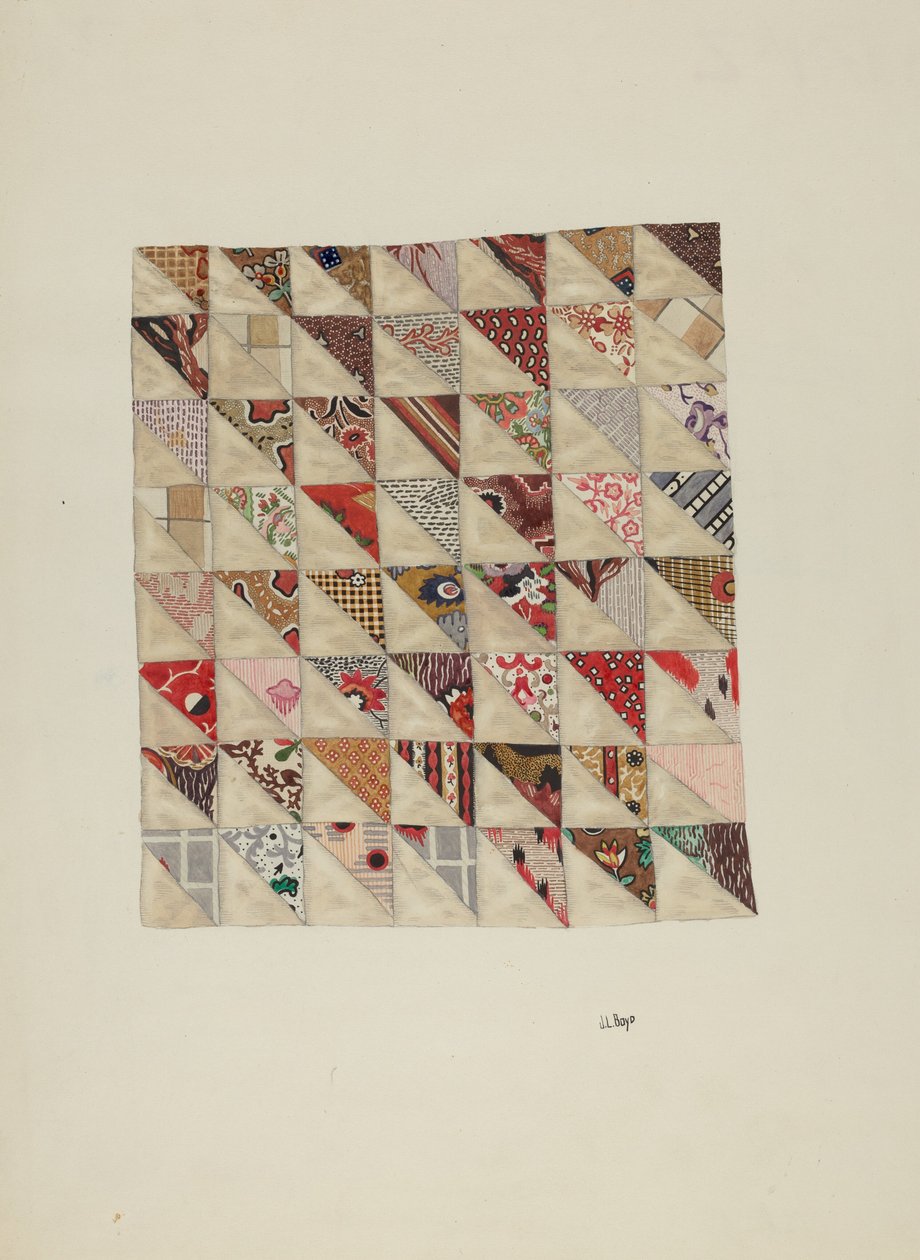 Peça de retalhos de chita de Joseph L. Boyd
