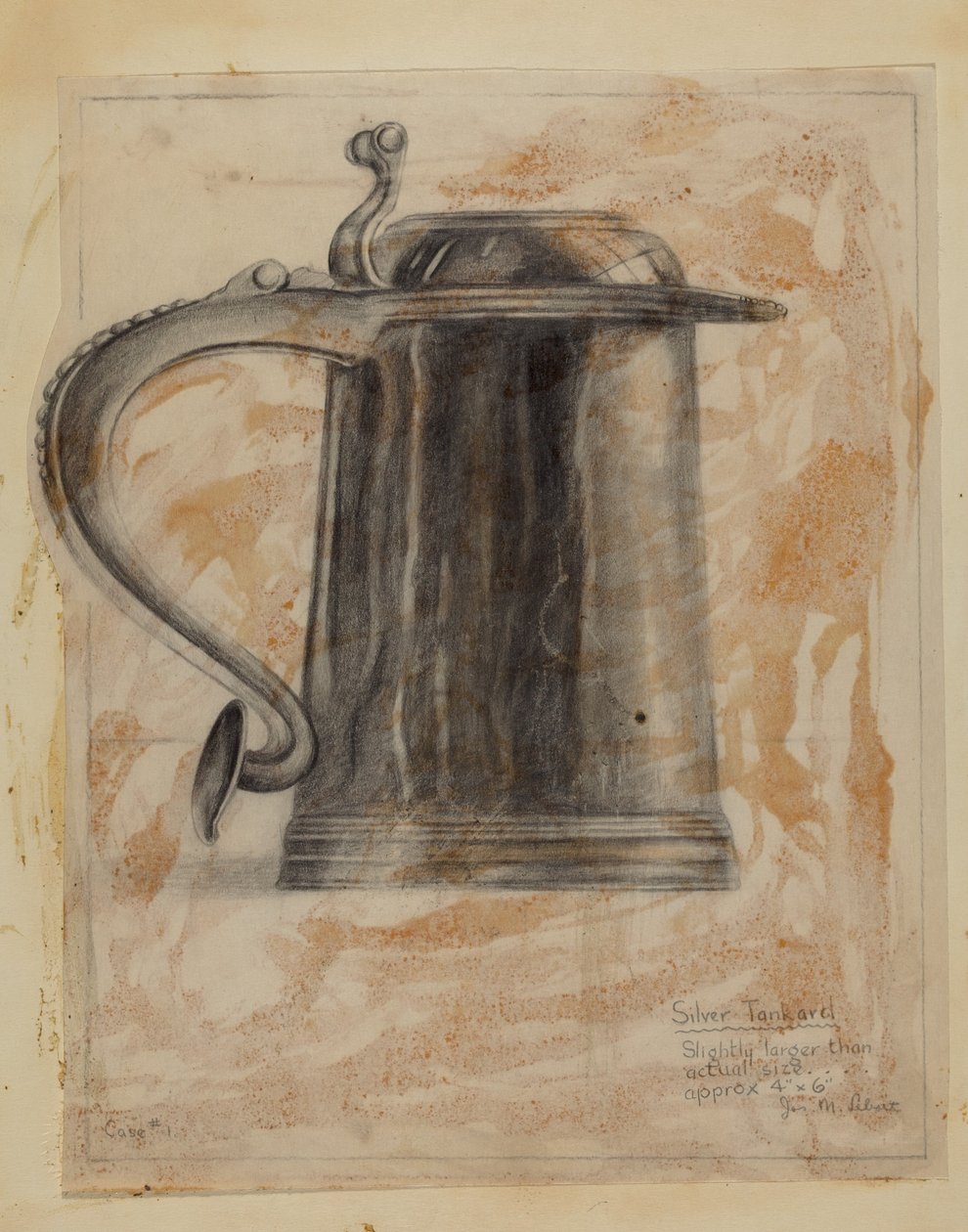 Caneca prateada de Joseph Leboit
