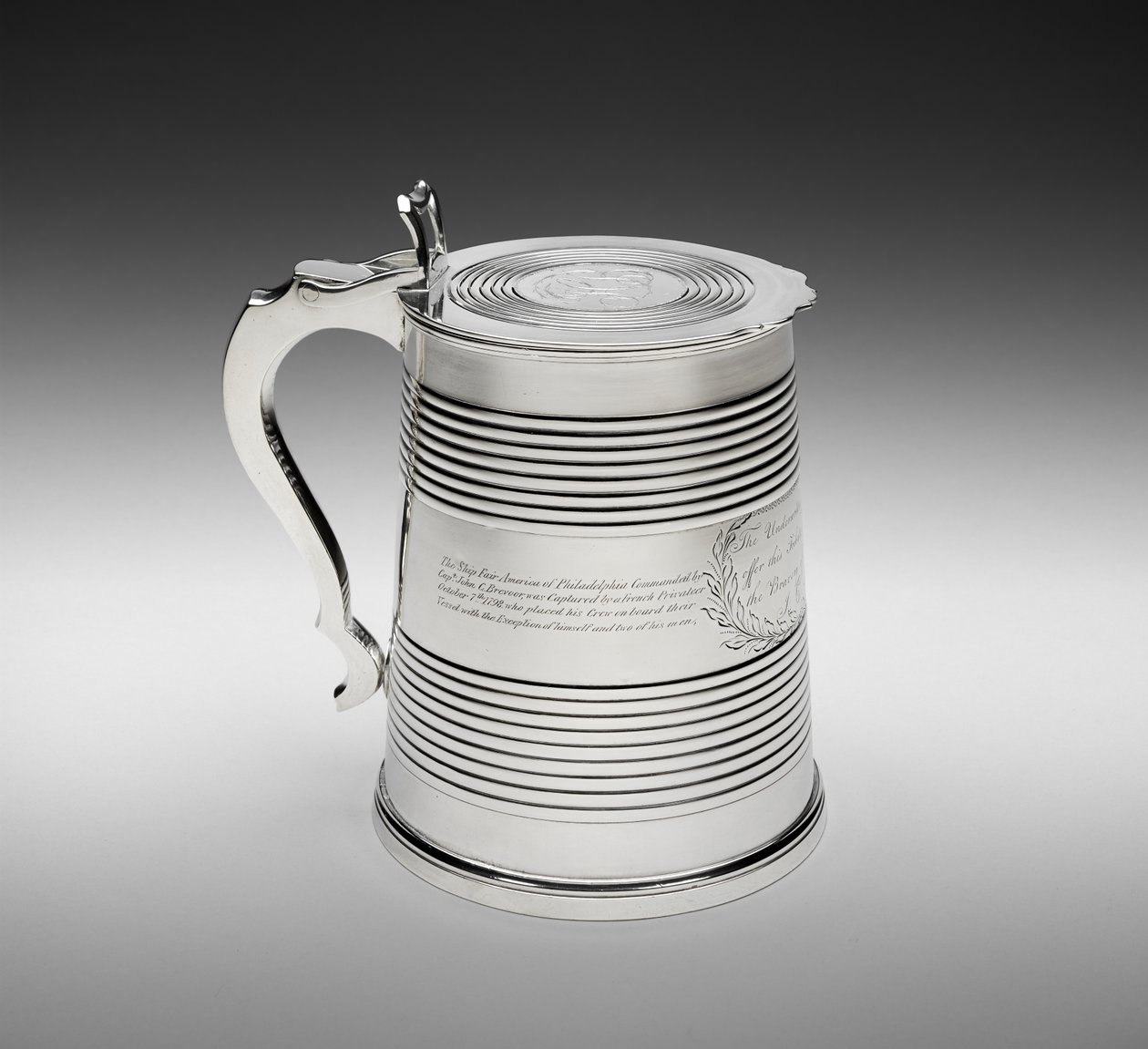 Tankard, c.1798 (prata) de Joseph Lownes