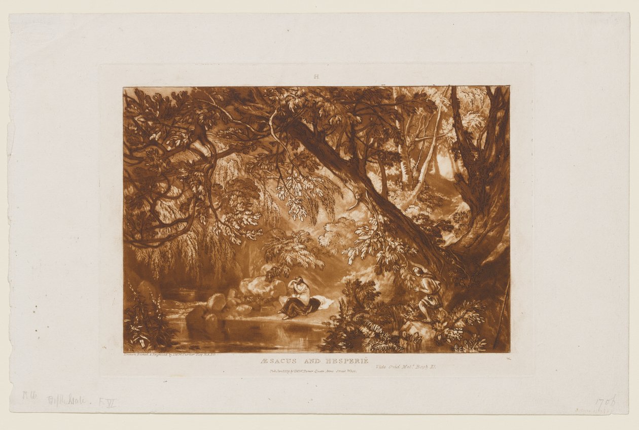 Ésaco e Hespéria de Joseph Mallord William Turner