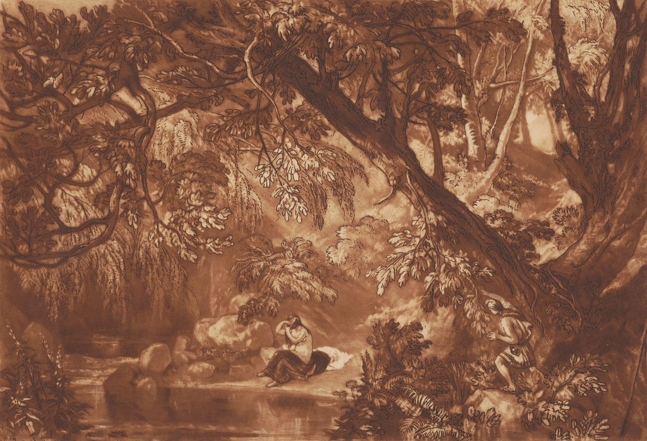 Aesacus e Hesperie de Joseph Mallord William Turner