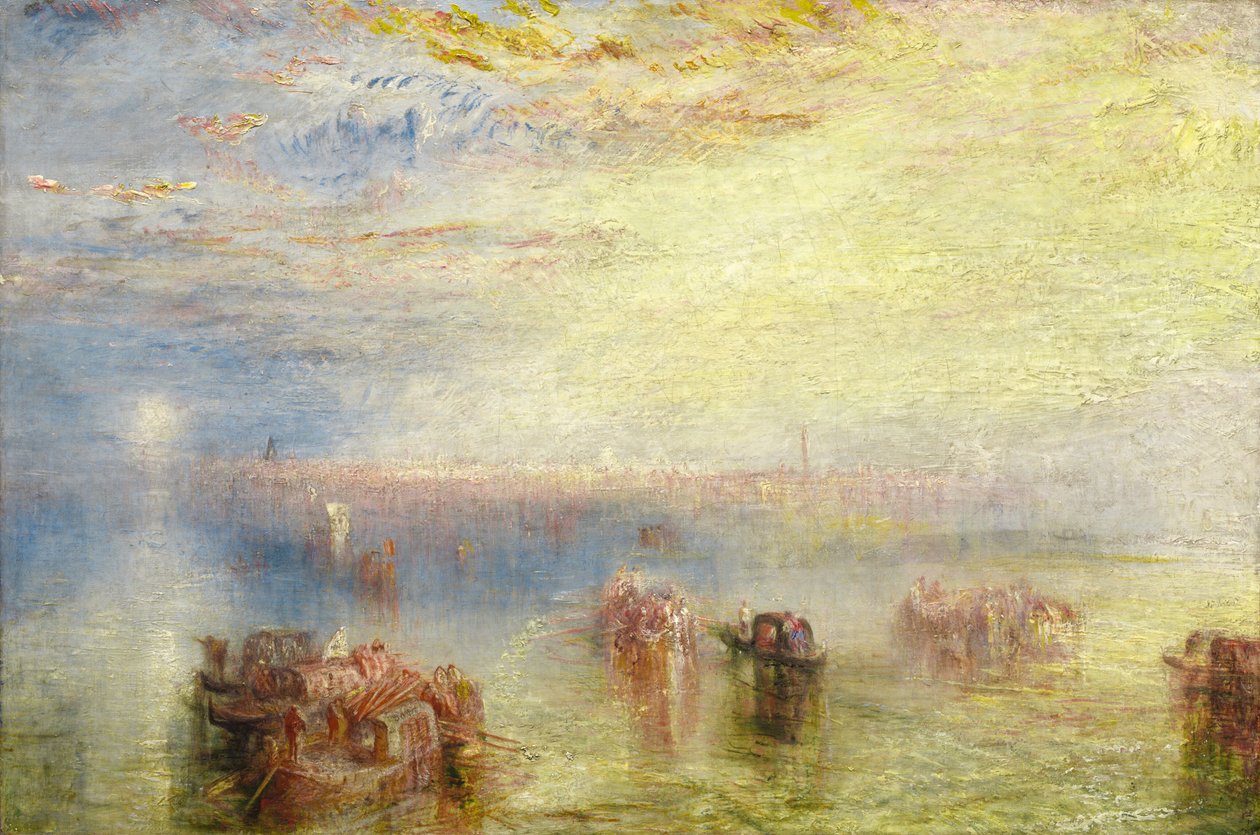 Abordagem a Veneza de Joseph Mallord William Turner