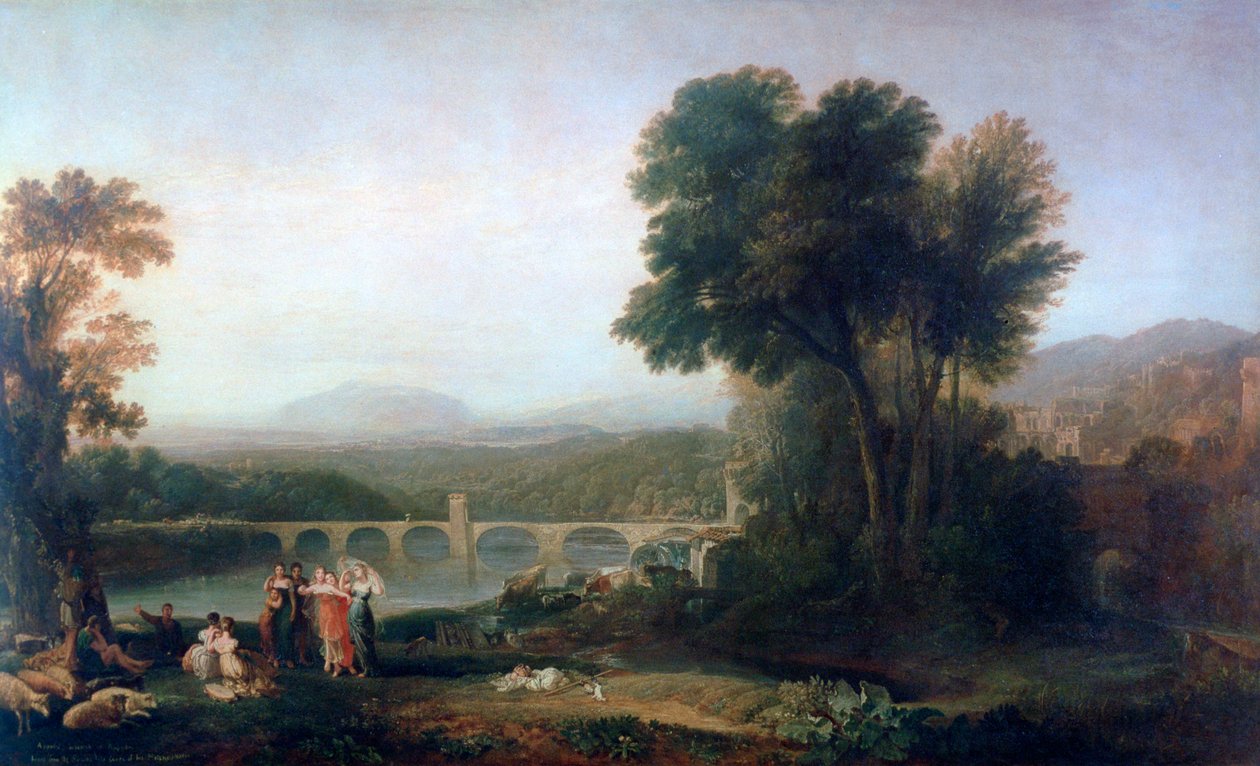Apúlia em busca de Appullus, c1814 de Joseph Mallord William Turner