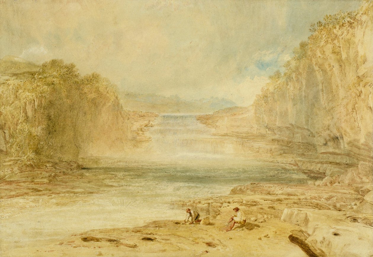 Aysgarth Force, Richmondshire de Joseph Mallord William Turner