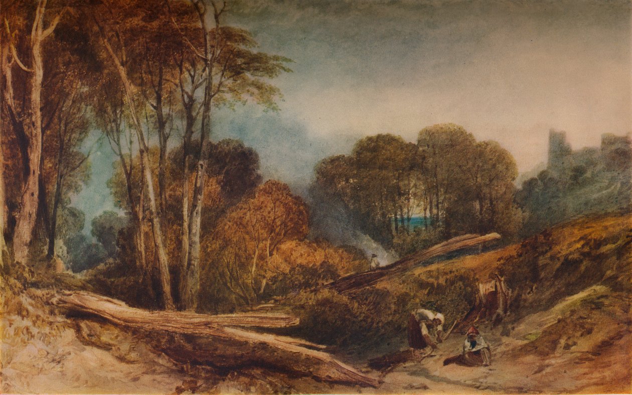 Castelo de Beeston, Cheshire, c1839, 1938 de Joseph Mallord William Turner