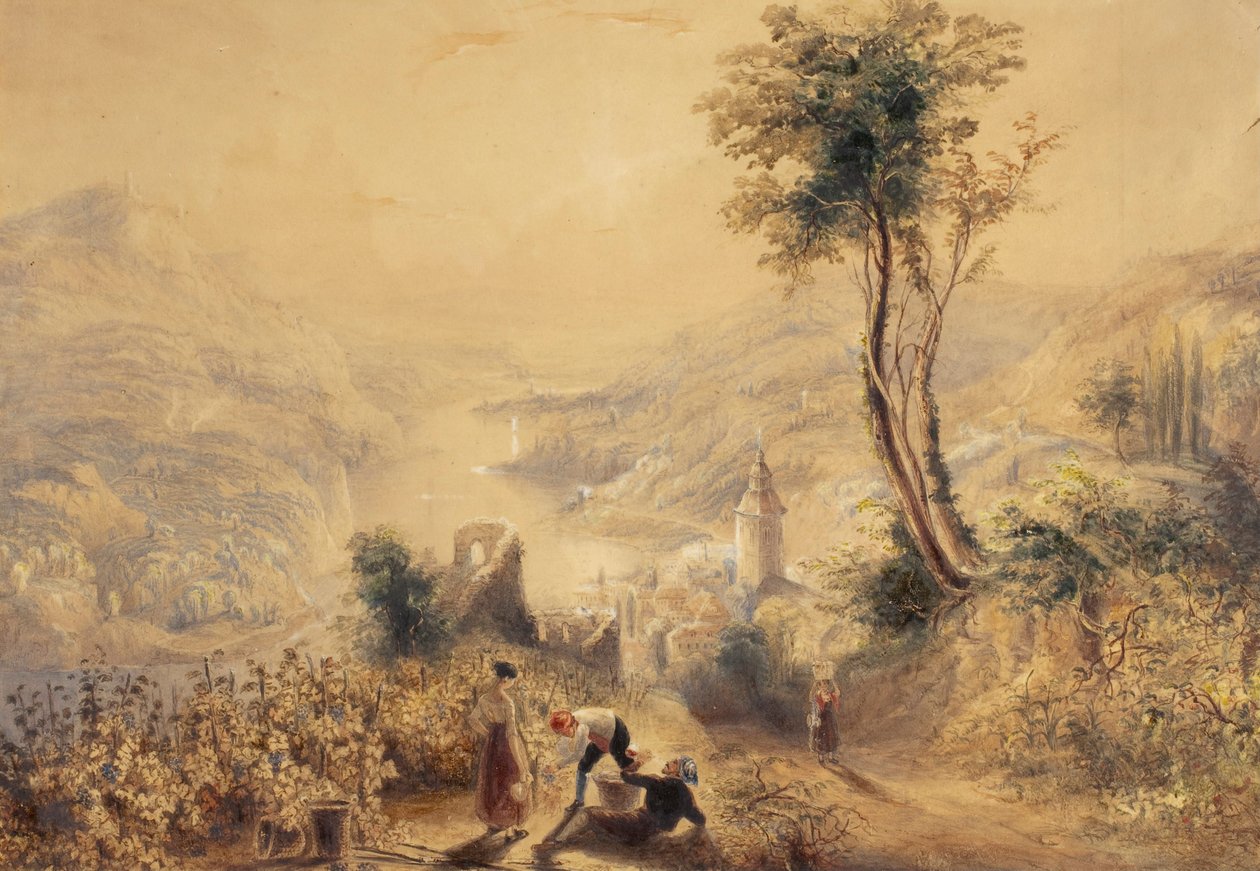 Bernkastel (Oberwesel) de Joseph Mallord William Turner