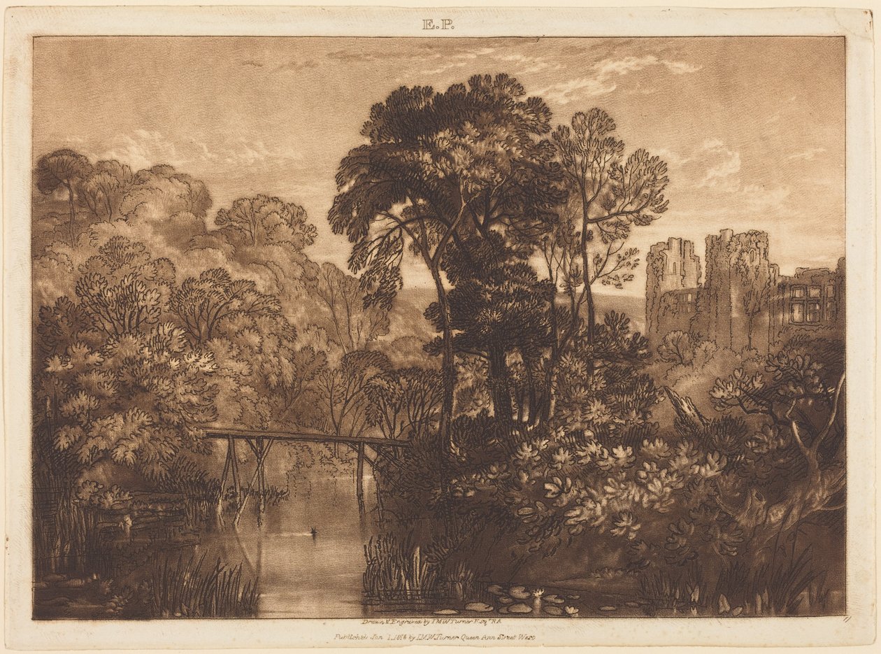 Castelo de Berry Pomeroy de Joseph Mallord William Turner