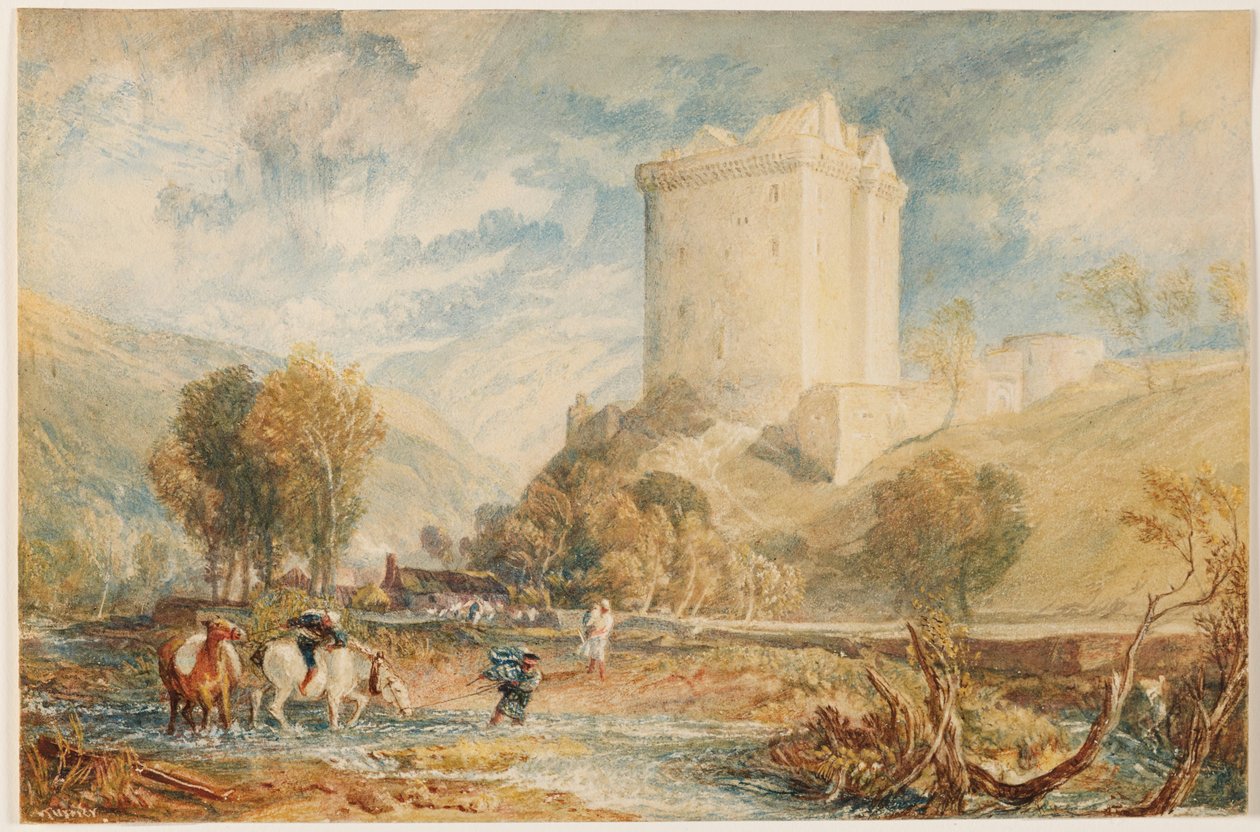 Castelo de Borthwick de Joseph Mallord William Turner