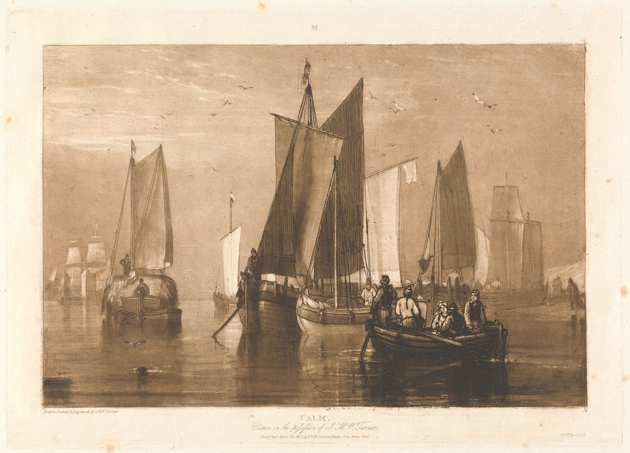 Calma de Joseph Mallord William Turner